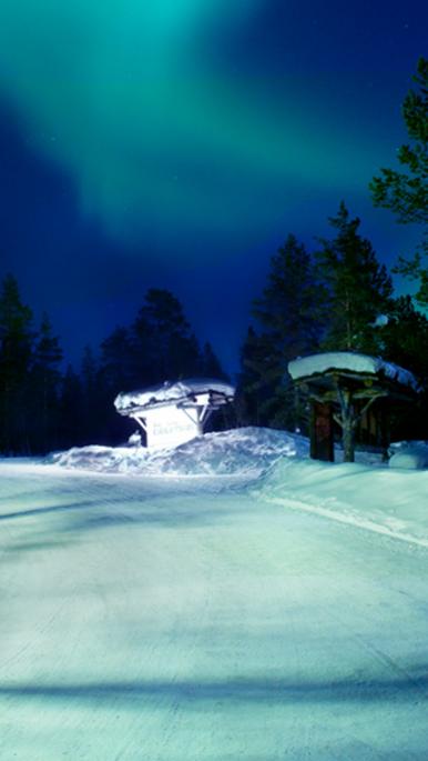 Michele Michelsanti, creates his photo-diary of a trip to Lapland