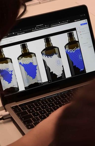 Students redesign the brand identity for Fattoria Triboli’s organic olive oil