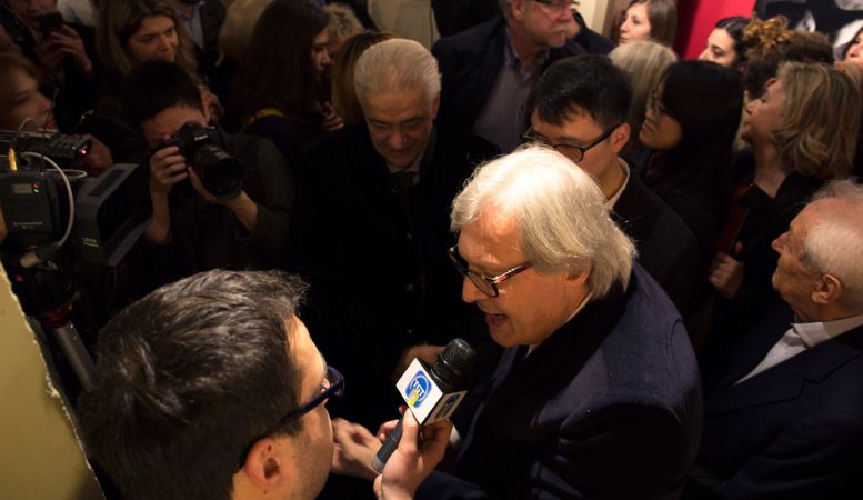 Vittorio Sgarbi @ Accademia Italiana