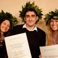 Diplomas awarded for the courses of fashion and design