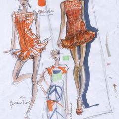 Milan Fashion Week shows seen by students of Fashion Design course