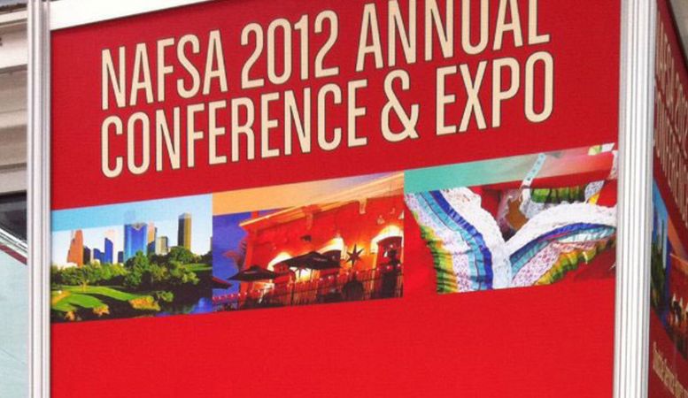 Study Abroad in Italy Programs presented at the 2012 NAFSA Conference and Expo. An opportunity to showcase the schools in Floren