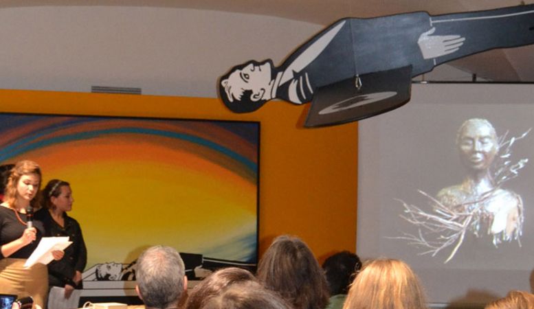 Accademia Italiana students present their works at the Center for Contemporary Culture "Strozzina" in Florence
