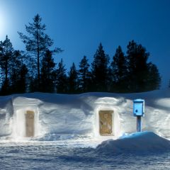 Michele Michelsanti, creates his photo-diary of a trip to Lapland