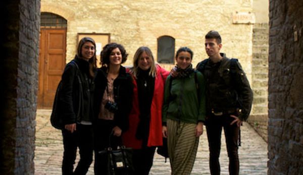 La scuola di grafica visita LA NAZIONE