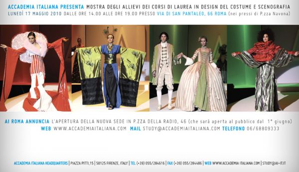 Mostra di costume e scenografia