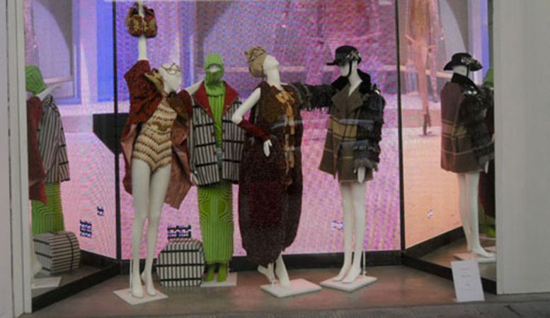 A showcase for LUISAVIAROMA. Four outfits and the video of the fashion show