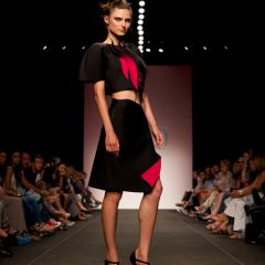 Students from the Fashion Design program