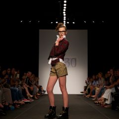 Students from the Fashion Design program