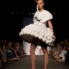 Students from the Fashion Design program