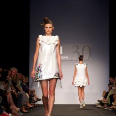Students from the Fashion Design program