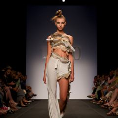 Students from the Fashion Design program