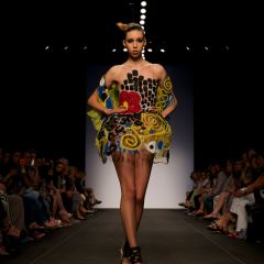 Students from the Fashion Design program