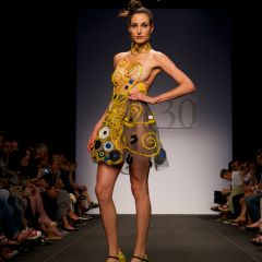 Students from the Fashion Design program