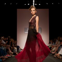 Students from the Fashion Design program
