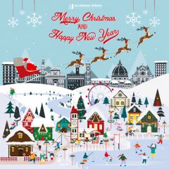 The students of Florence and in Rome wish you Happy Holidays.