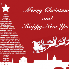 The students of Florence and in Rome wish you Happy Holidays.