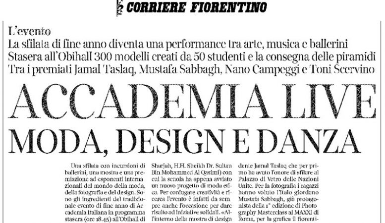 Gli eventi di fine anno accademico: i nuovi designer si presentano