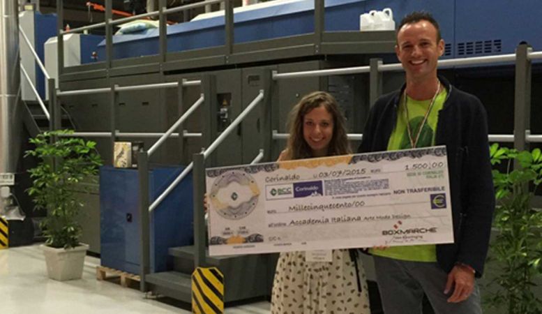 First Prize for the Graphic Design Students