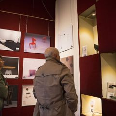 Vittorio Sgarbi inaugura la mostra 
