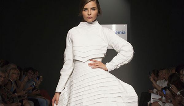 Design bursts onto the catwalk