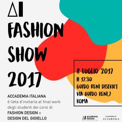 Accademia Italiana 2017 fashion show