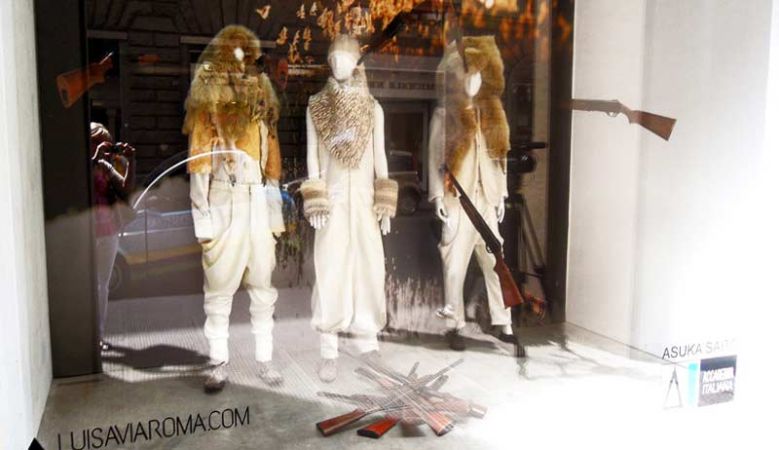 Students's works showcased in Florence's trendiest boutiques