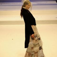 Le immagini della sfilata degli studenti della scuola di moda e di costume