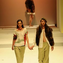Le immagini della sfilata degli studenti della scuola di moda e di costume