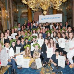 Cerimonia di consegna dei diplomi dell'Accademia Italiana 2012