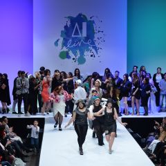 All'Obihall le collezioni live degli studenti 