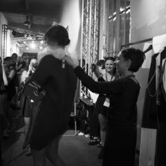 Design bursts onto the catwalk