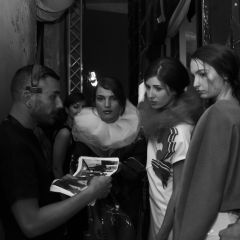 Design bursts onto the catwalk