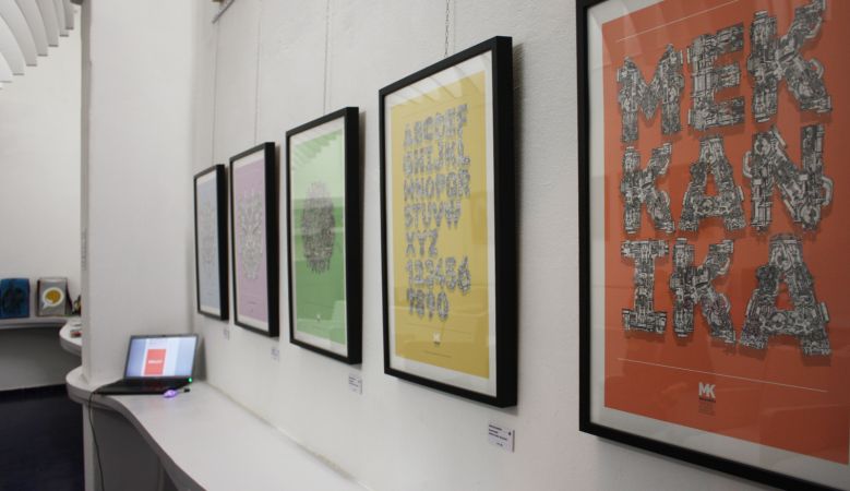Riccardo Sabatini, presents his works to the public in Florence
