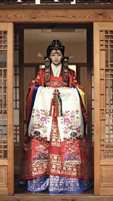 Hanbok traditional clothing