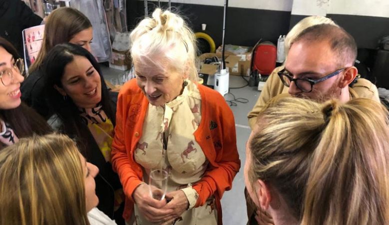 VIVIENNE WESTWOOD CHIAMA I NOSTRI STUDENTI
