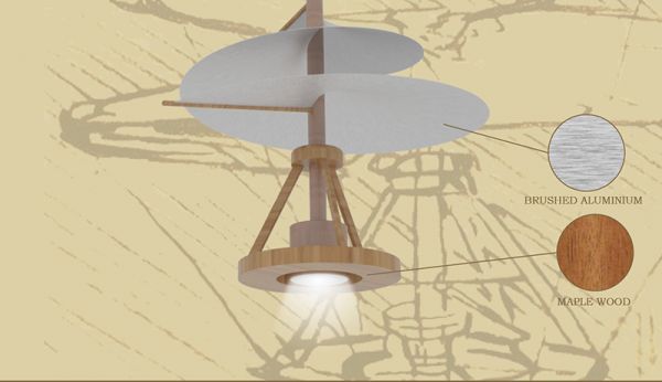 THE GENIUS FROM VINCI INSPIRES DESIGN