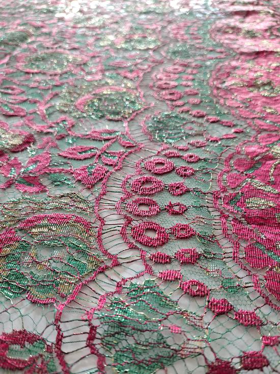 An international partnership: French lace arrives in Rome 