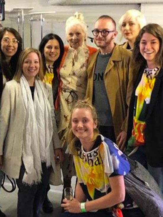 VIVIENNE WESTWOOD CALLS OUR STUDENTS