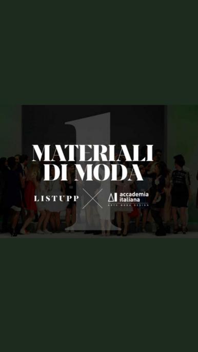 LISTUPP partners with Accademia Italiana