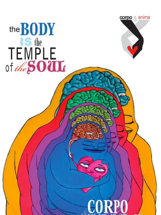 Proposals of the schools of graphic and interior and product design on the theme: "Body & Soul"