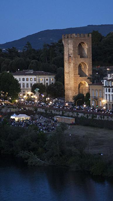 Fireworks over Florence