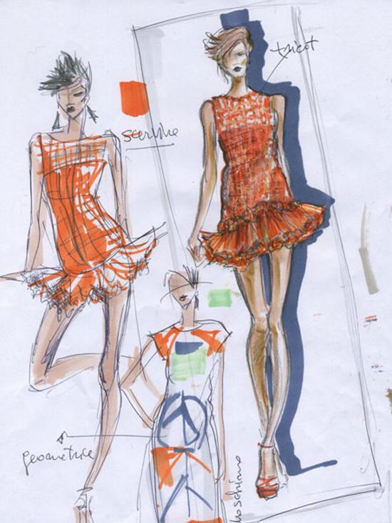 Milan Fashion Week shows seen by students of Fashion Design course