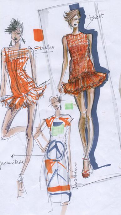 Milan Fashion Week shows seen by students of Fashion Design course