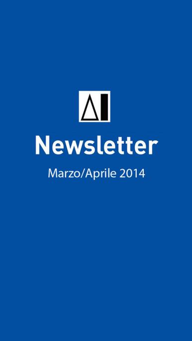 E' uscita la NewsLetter di Marzo 2014