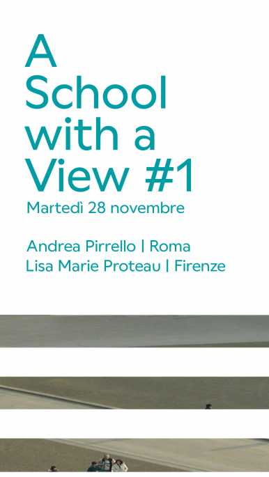 A School with a View: gli appuntamenti del 28 novembre