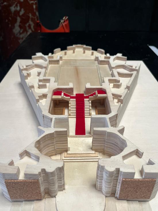 New tactile model for Open House Roma's STRAordinario project